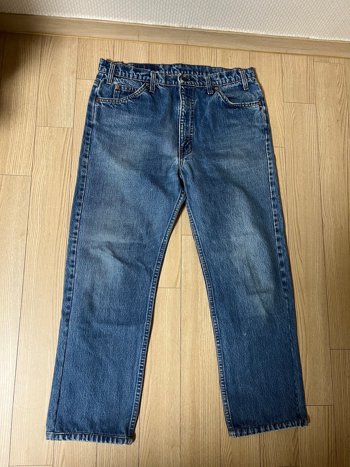 00s 오렌지탭 리바이스 505 USA 미국생산 상품이미지1