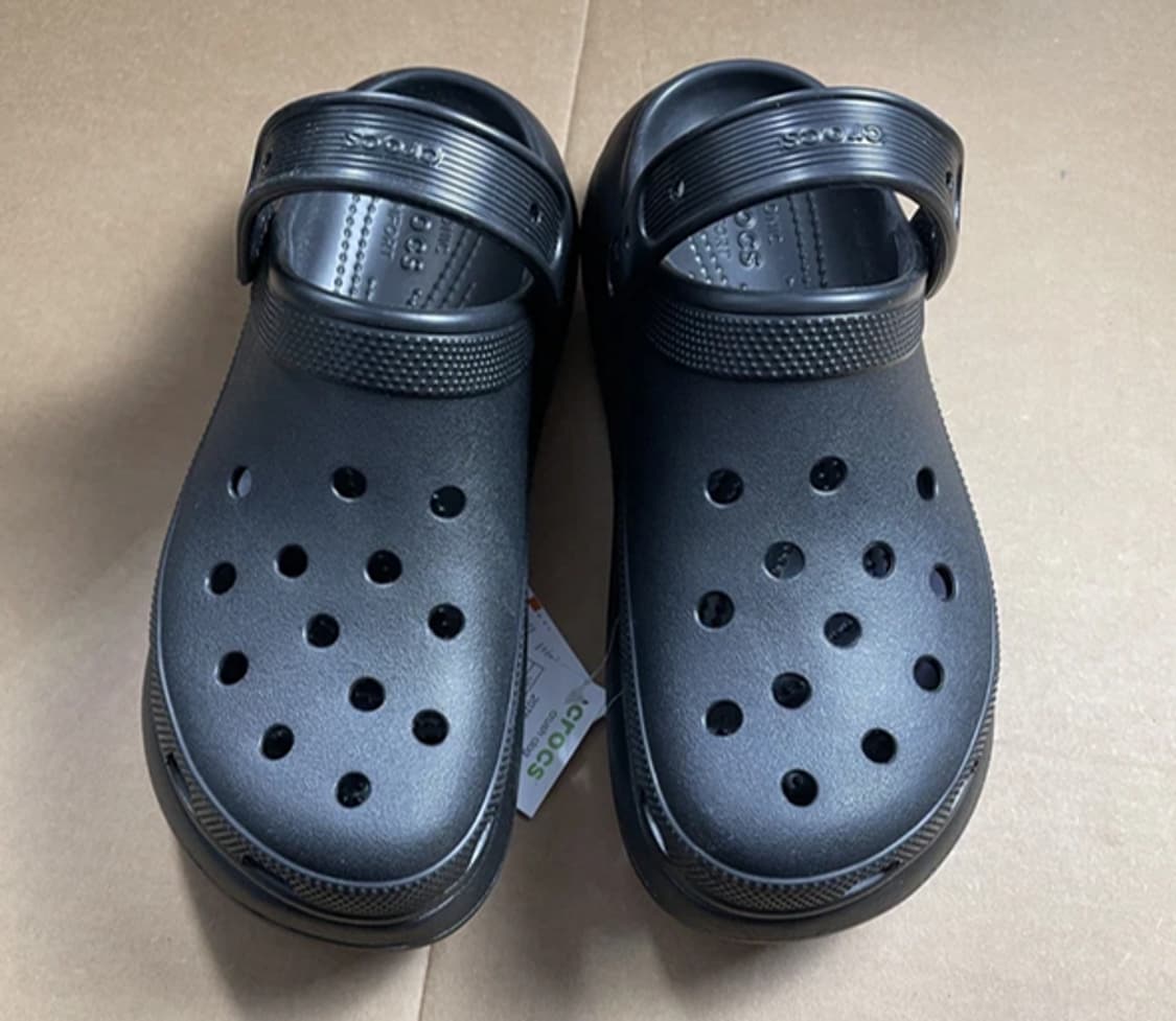 매장정품)) 클래식 크러쉬 클로그 블랙 207521-001 / 남녀공용 상품이미지2