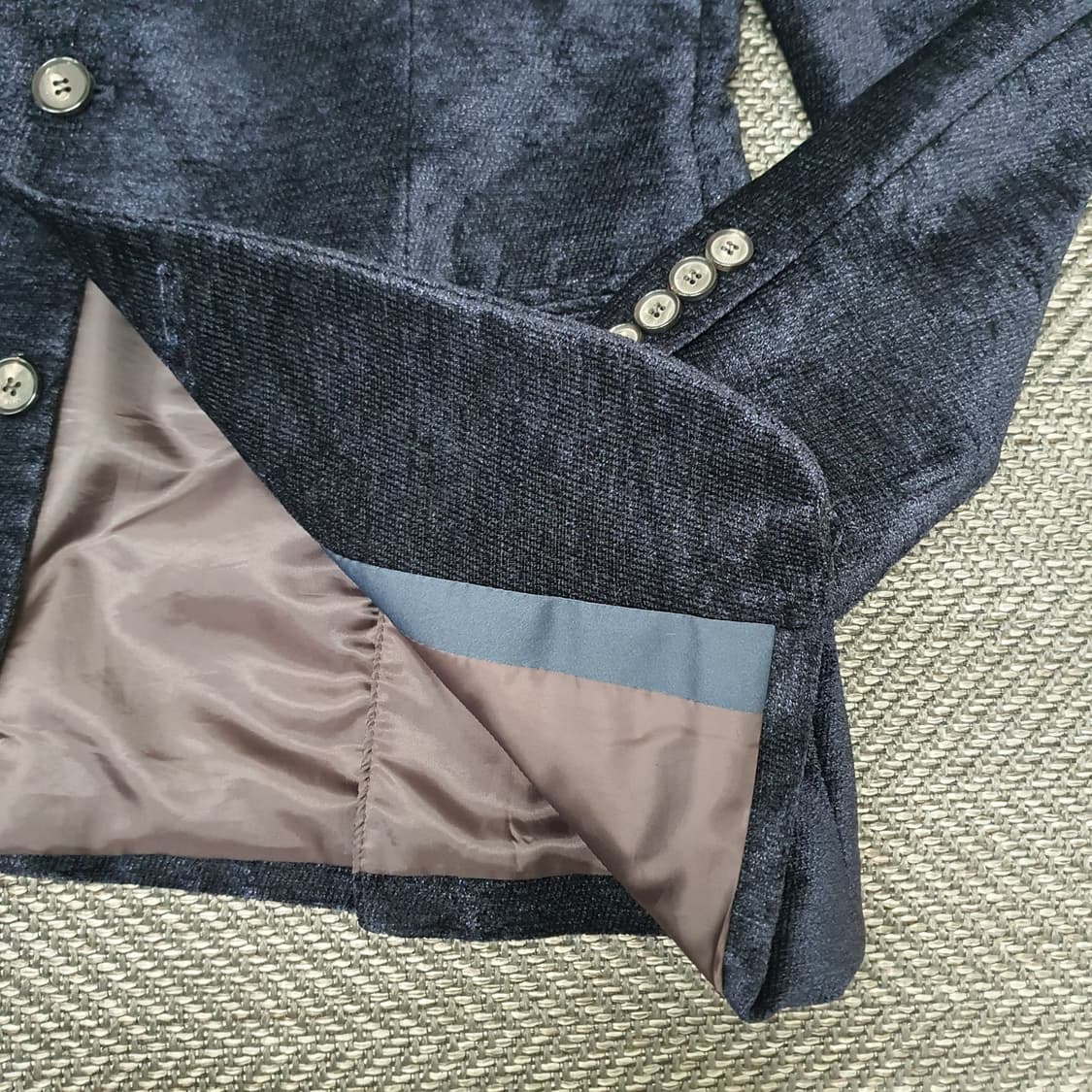 리버클래시 춘추용 벨벳 블레이저 자켓 남자105 상품이미지5