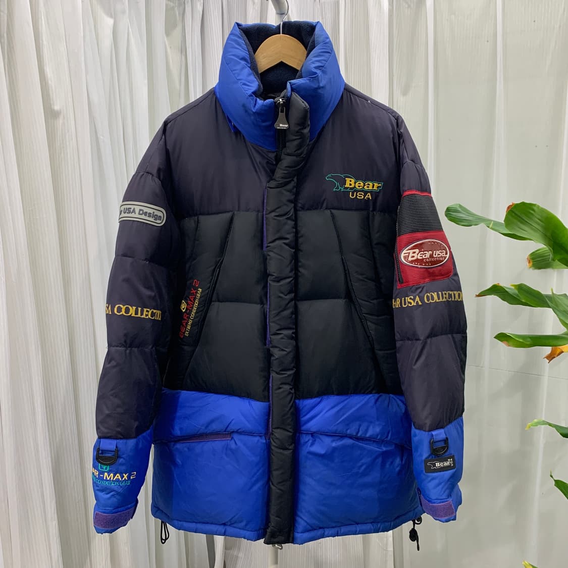 Bear USA 빈티지 90's 덕다운 패딩 점퍼 1769
 상품이미지1