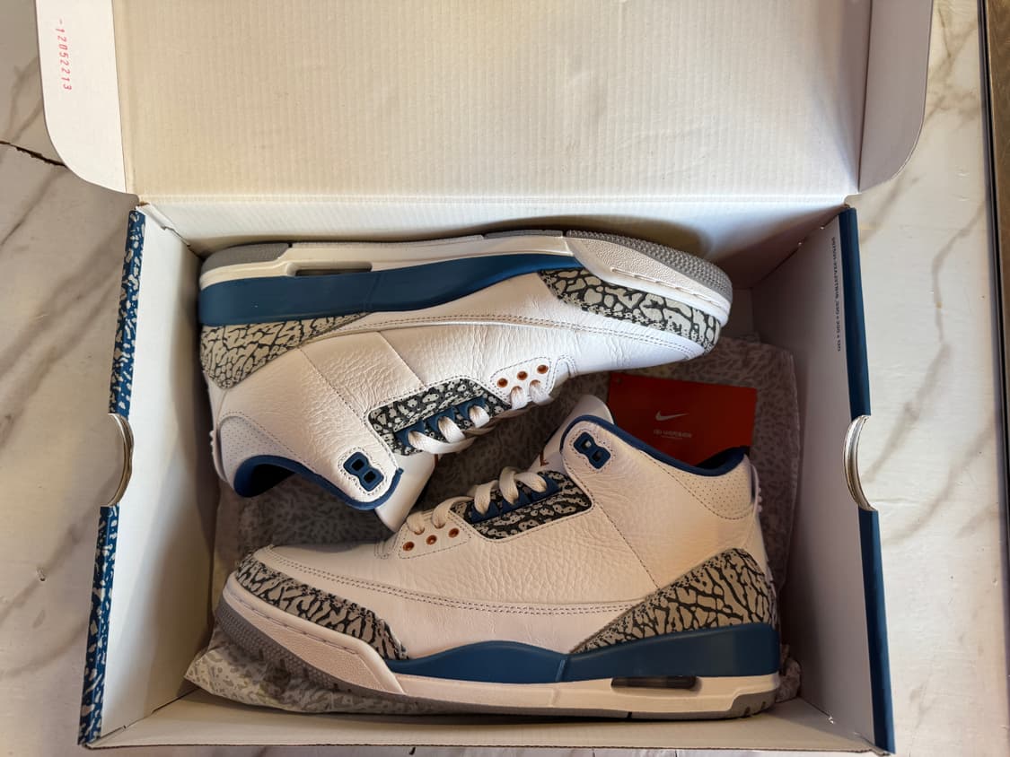 조던3 레트로 트루 블루 앤 코퍼(2023) 265 팝니다 상품이미지6