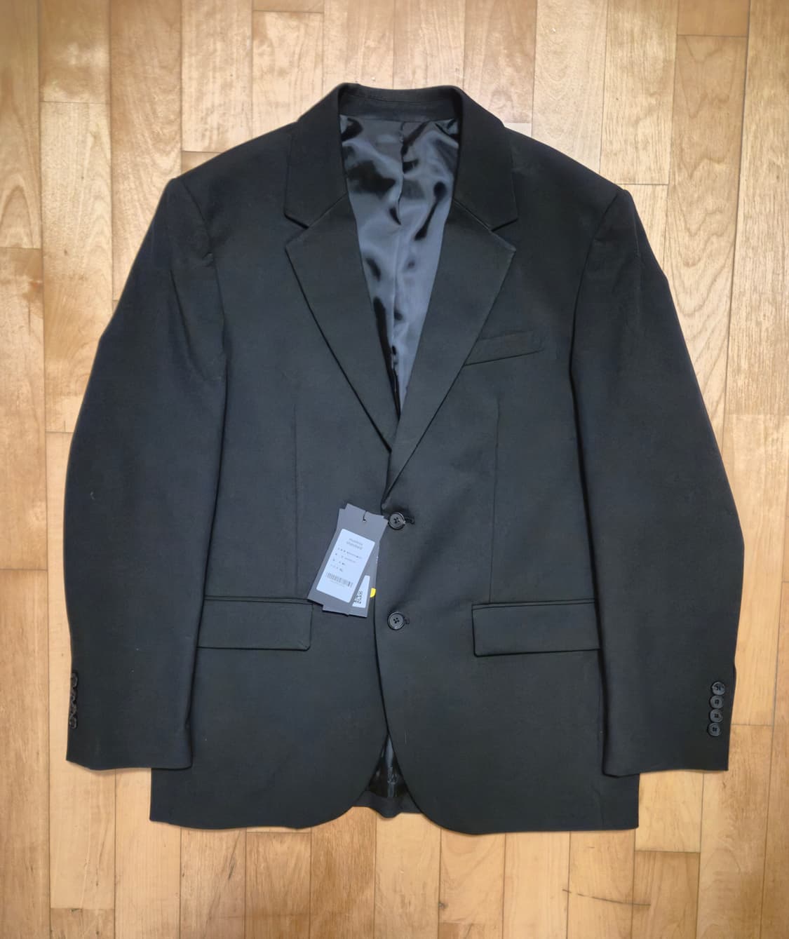 무신사 스탠다드 릴렉스드 베이직 자켓 블랙 XL 새제품 상품이미지1