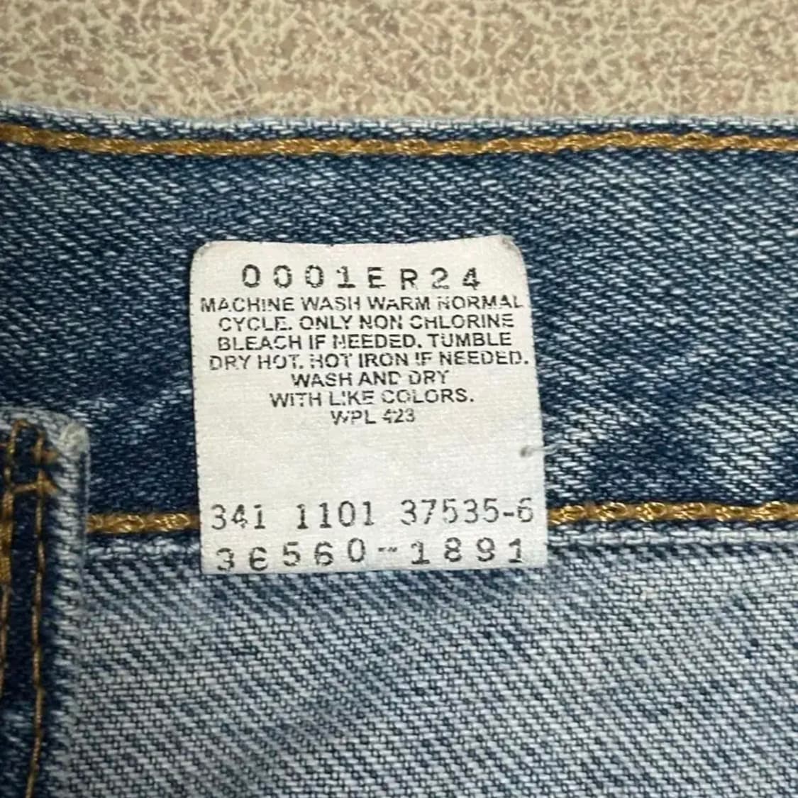 early 00s 리바이스 560 쇼츠 34사이즈 버뮤다 상품이미지4