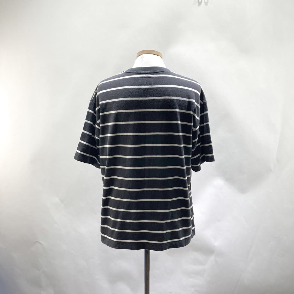  헤지스 남성스트라이프반팔 100 상품이미지3