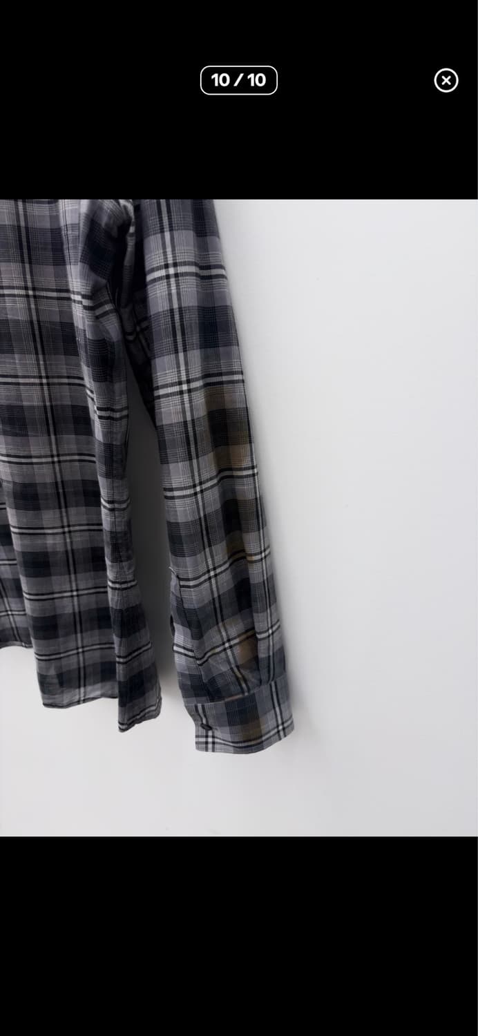17FW 리카르도 티시 시즌 체크셔츠 상품이미지6