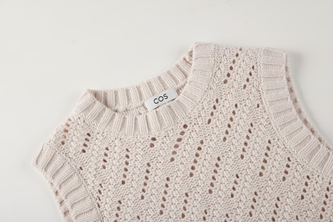 [여성 S] 코스 니트 조끼 상품이미지2