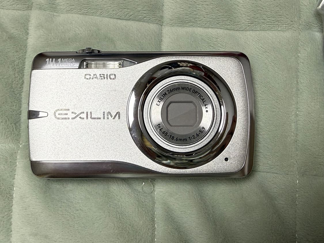 카시오 엑슬림 z550 실버 풀박스 판매합니다 !(작례o) 상품이미지1