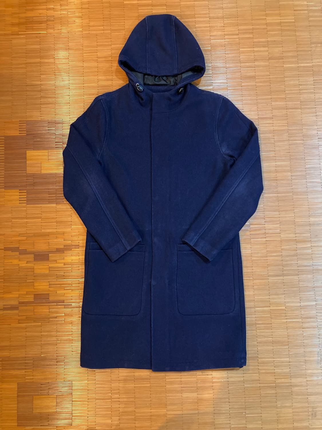 JPN vtg 울 후드 코트 상품이미지2