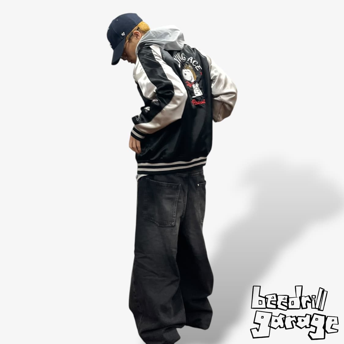 스누피 Peanuts 일본판 자수 스카쟌 자켓 상품이미지1