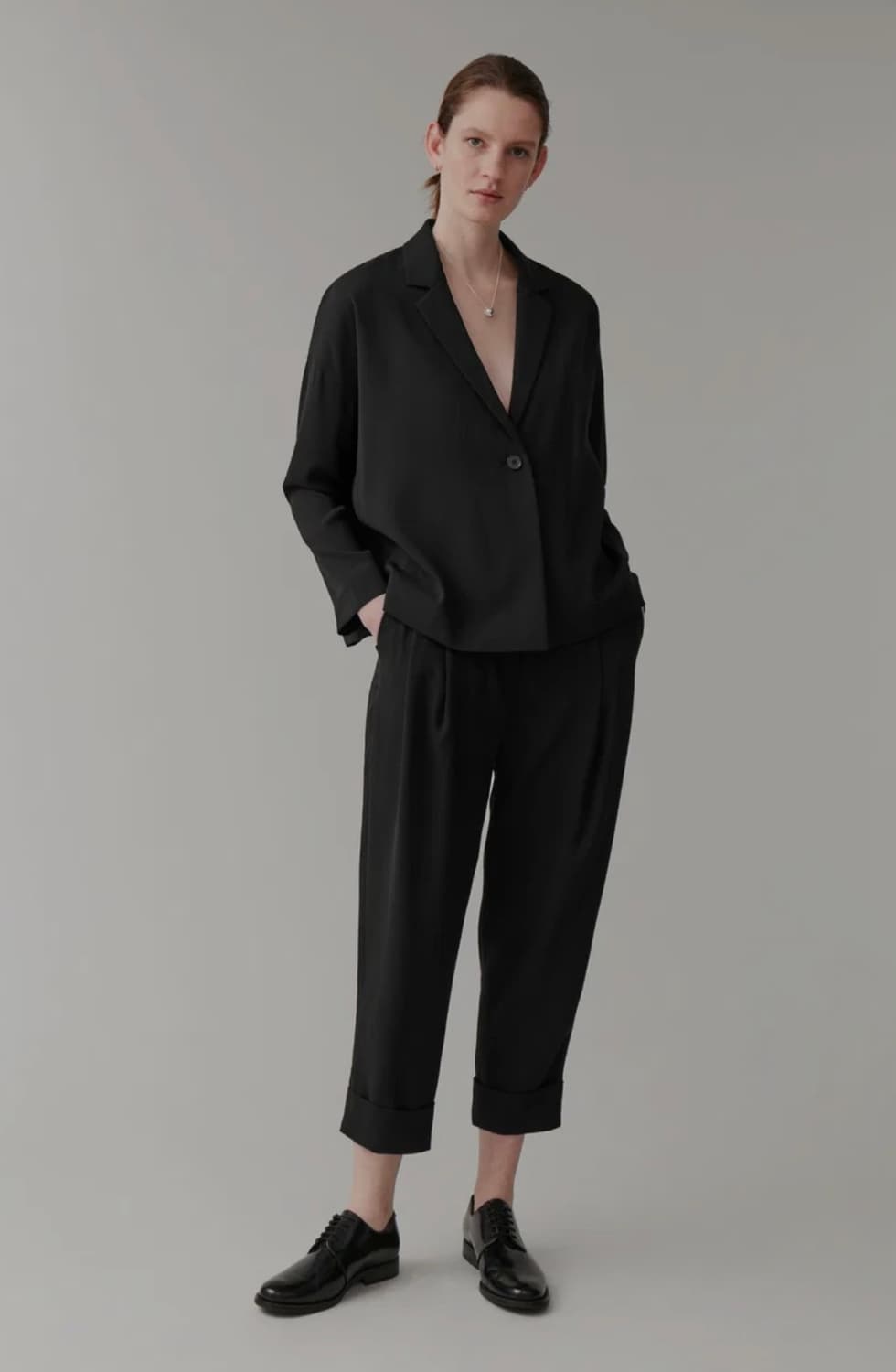 COS 코스 와이드 릴랙스드 자켓 상품이미지2