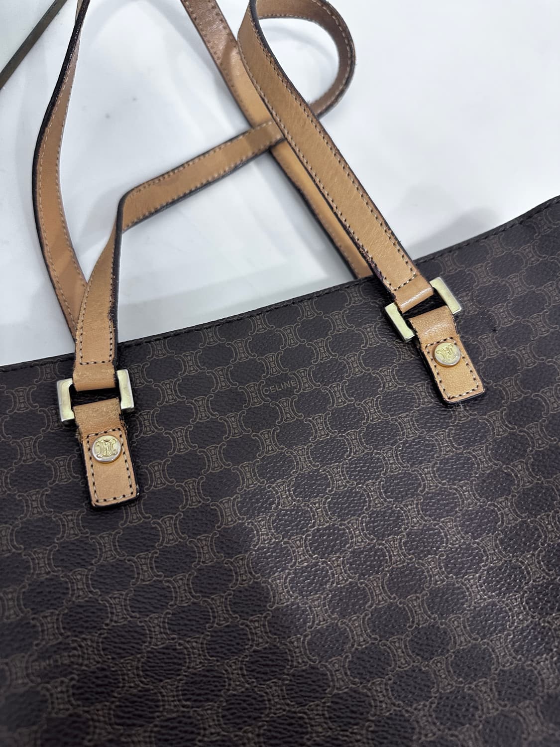 빈티지 셀린느 마카담 토트백 상품이미지3