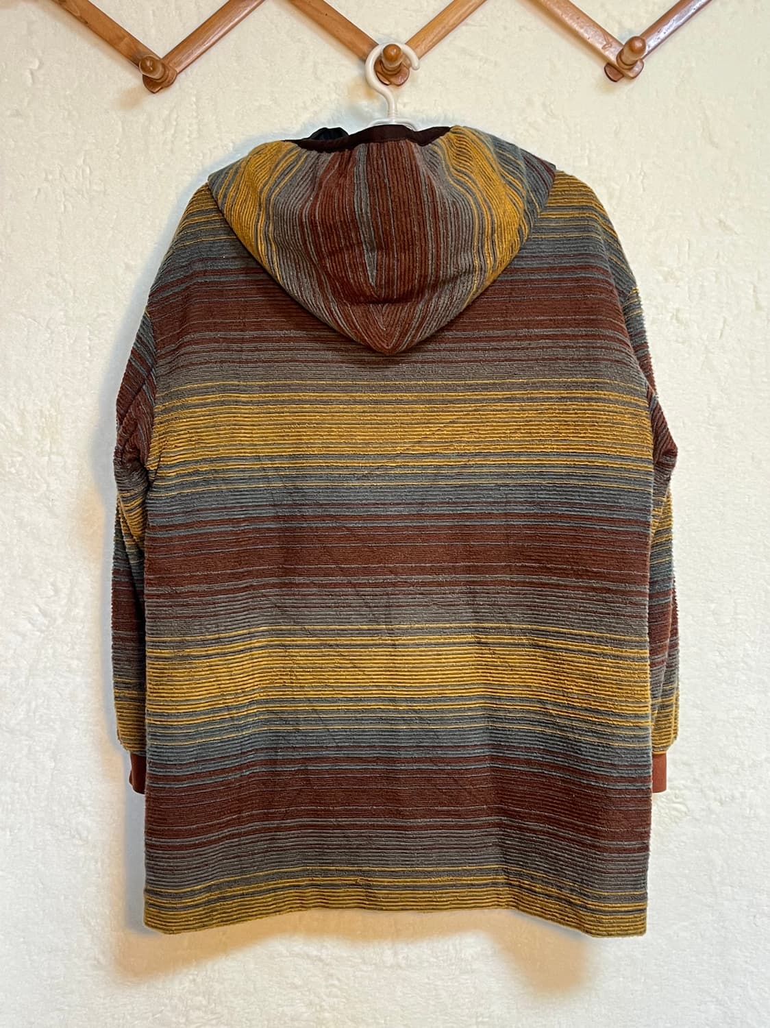 빈티지 보헤미안 후드 아우터 자켓 에스닉 상품이미지2