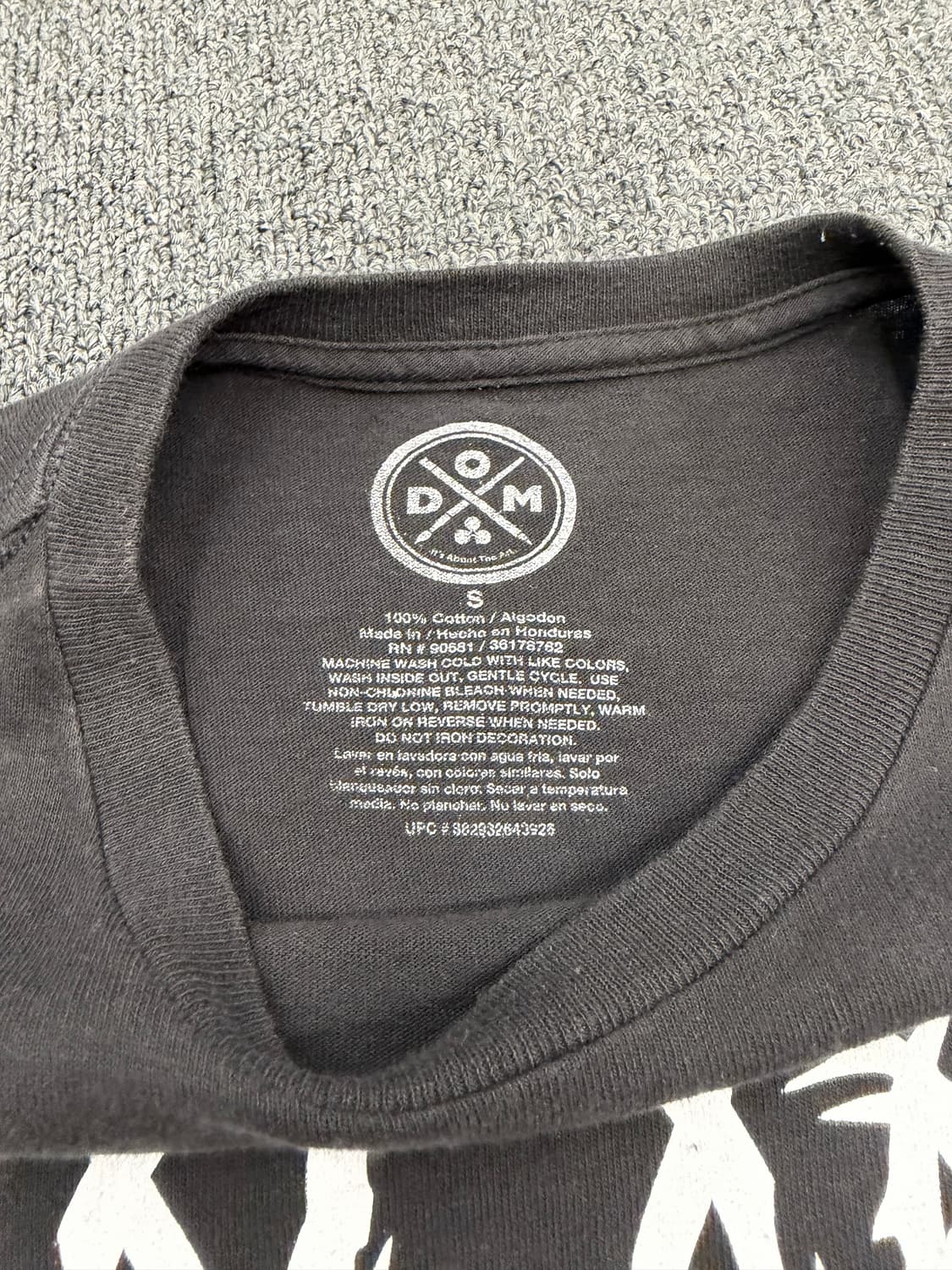 S) DOM 빈티지 프린팅 반팔 티셔츠 상품이미지2