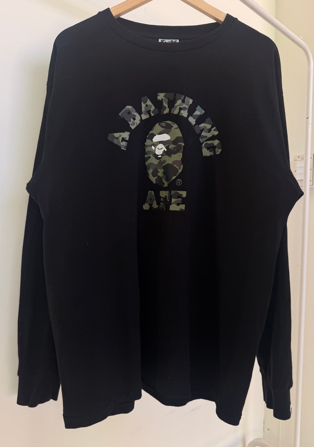 베이프(BAPE)1st Camo College T-shirt   상품이미지2