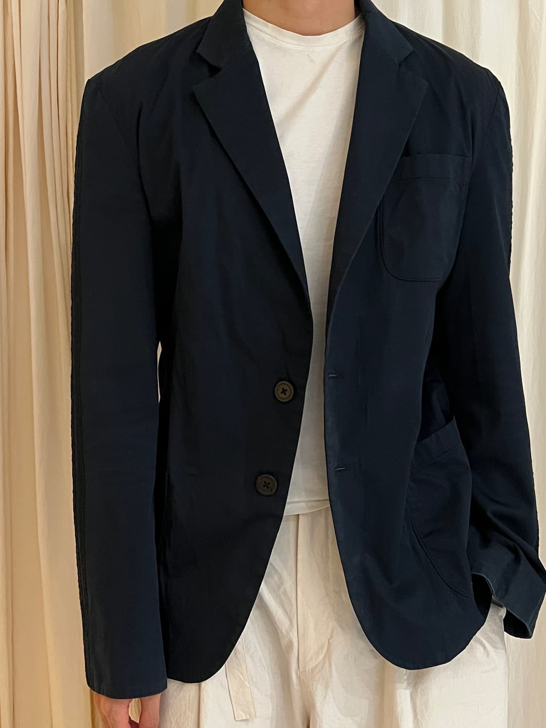 Y-3 Technical Blazer (Dark navy) 상품이미지8