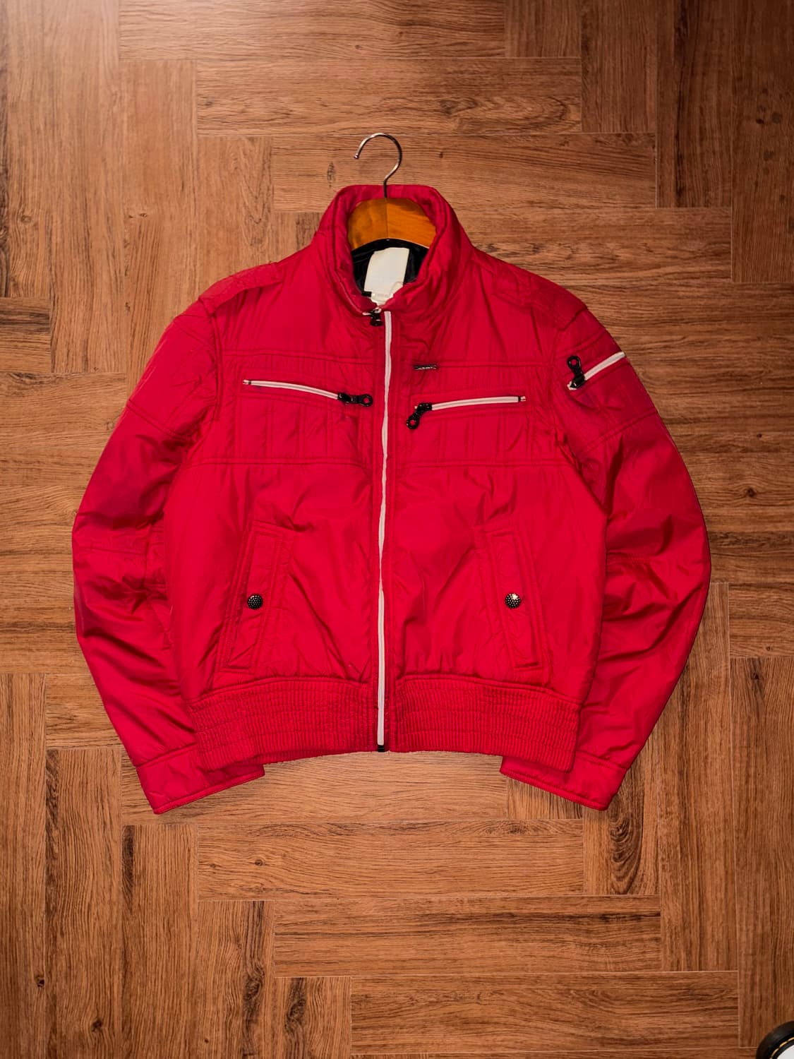 디젤 지퍼 디테일 패딩 상품이미지4