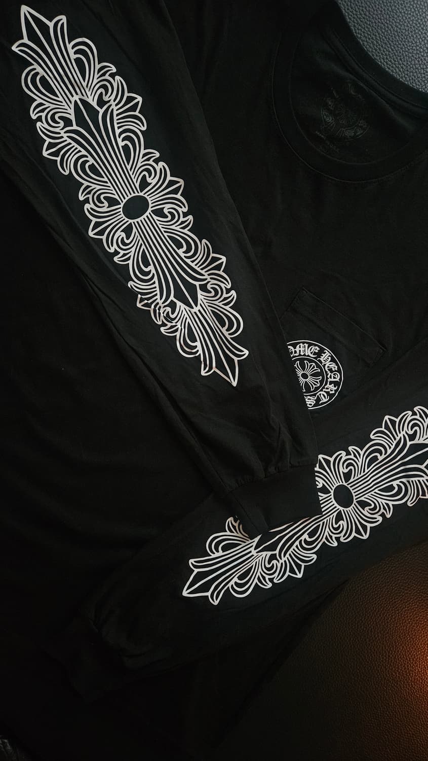 XXL 2XL 크롬하츠 홍콩롱슬리브 새상품 상품이미지3