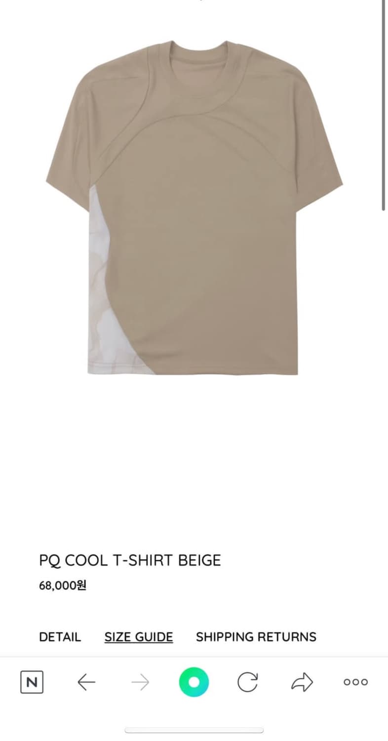 누피크 반팔 상품이미지1