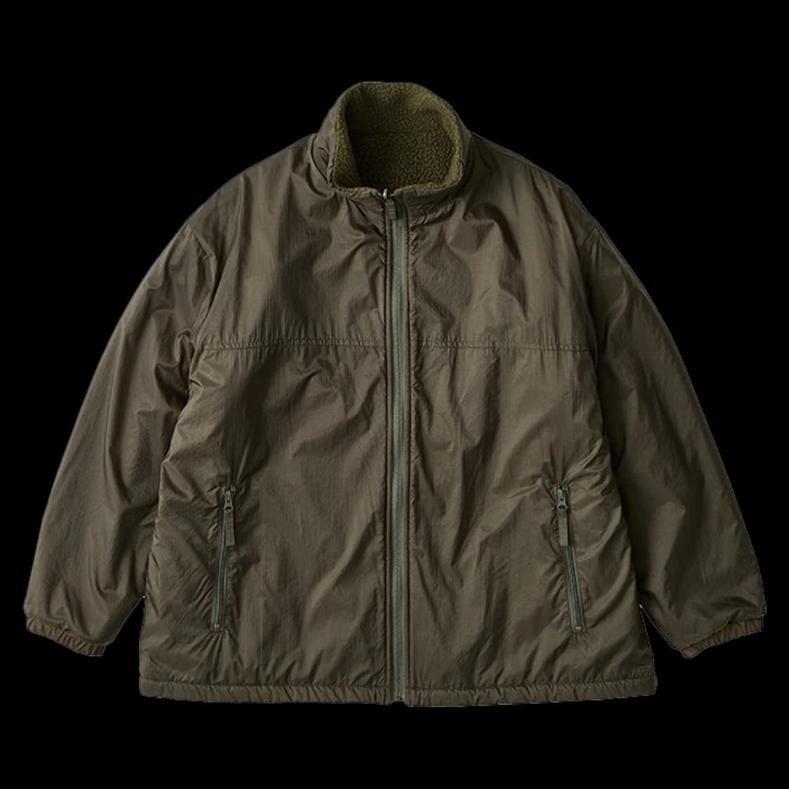 PORTER CLASSIC LINER NYLON FLEECE ZIP UP 상품이미지1