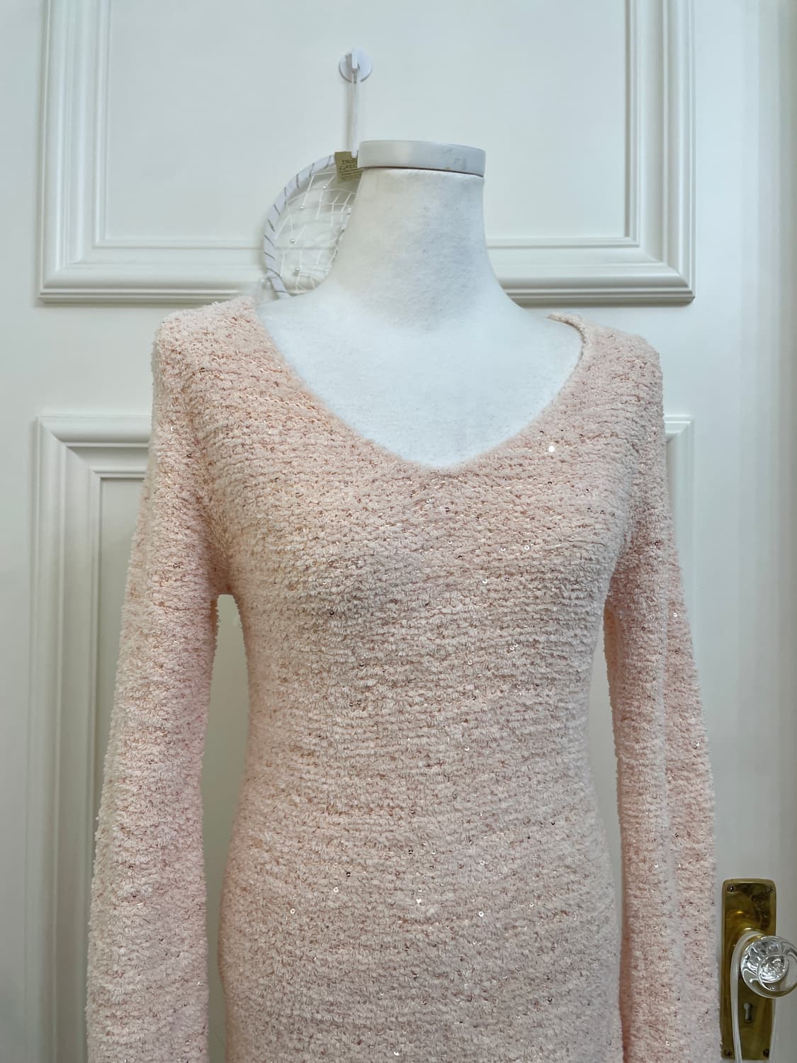 SNIDEL sheer pink glitter point cozy min 상품이미지6