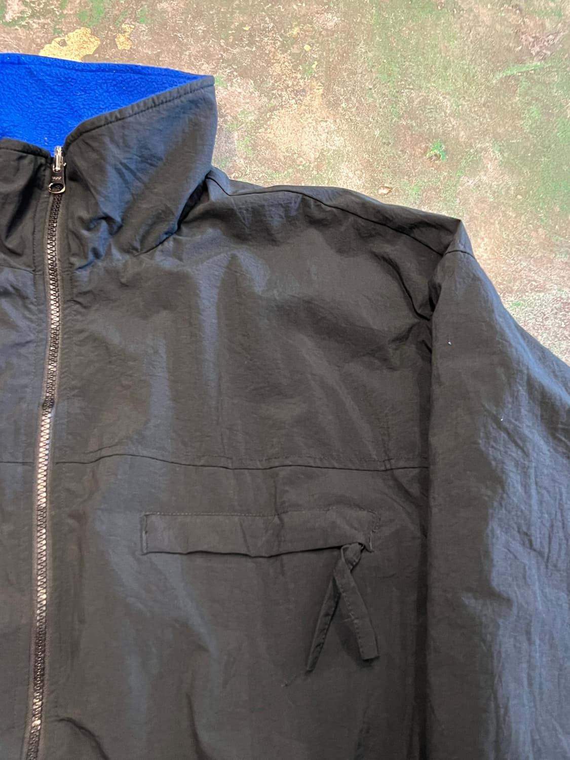 90's [L] 콜롬비아 빈티지 블랙 플리스 라이닝 자켓 상품이미지5