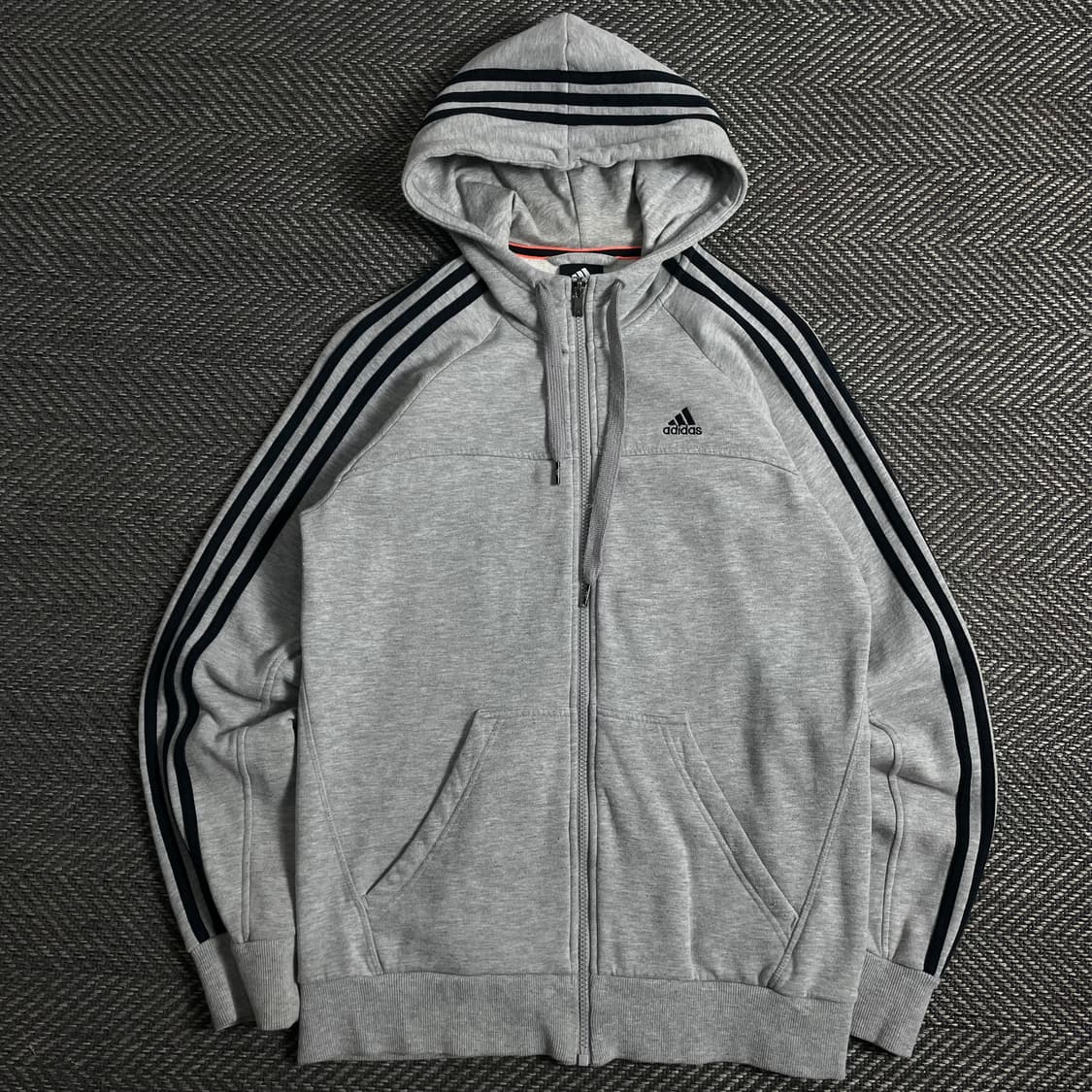 아디다스 사이드라인 스웻 트랙 그레이 후드집업o 3853 상품이미지1