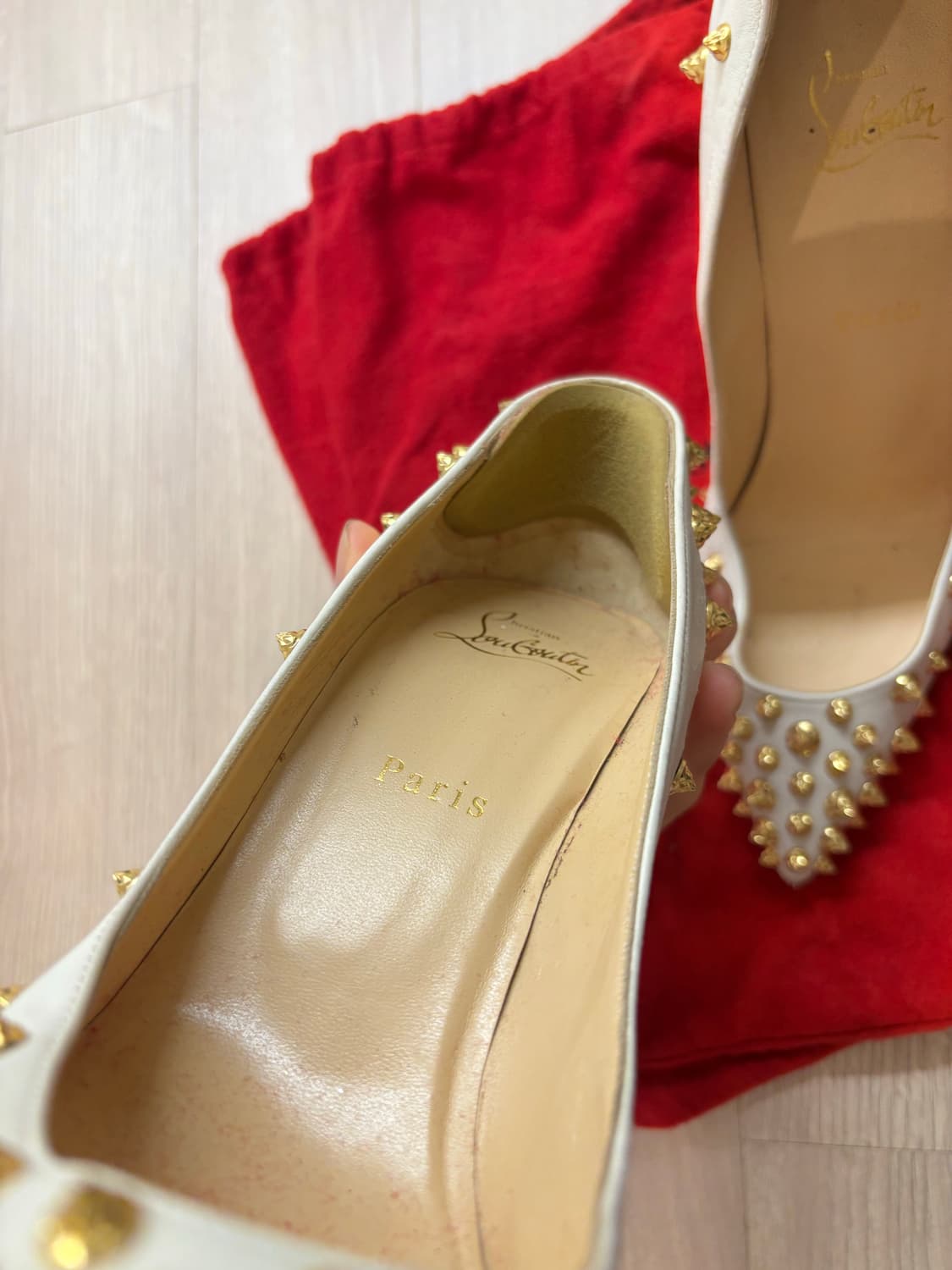 Christian Louboutin Aimantaclou 85 펌프스 상품이미지10