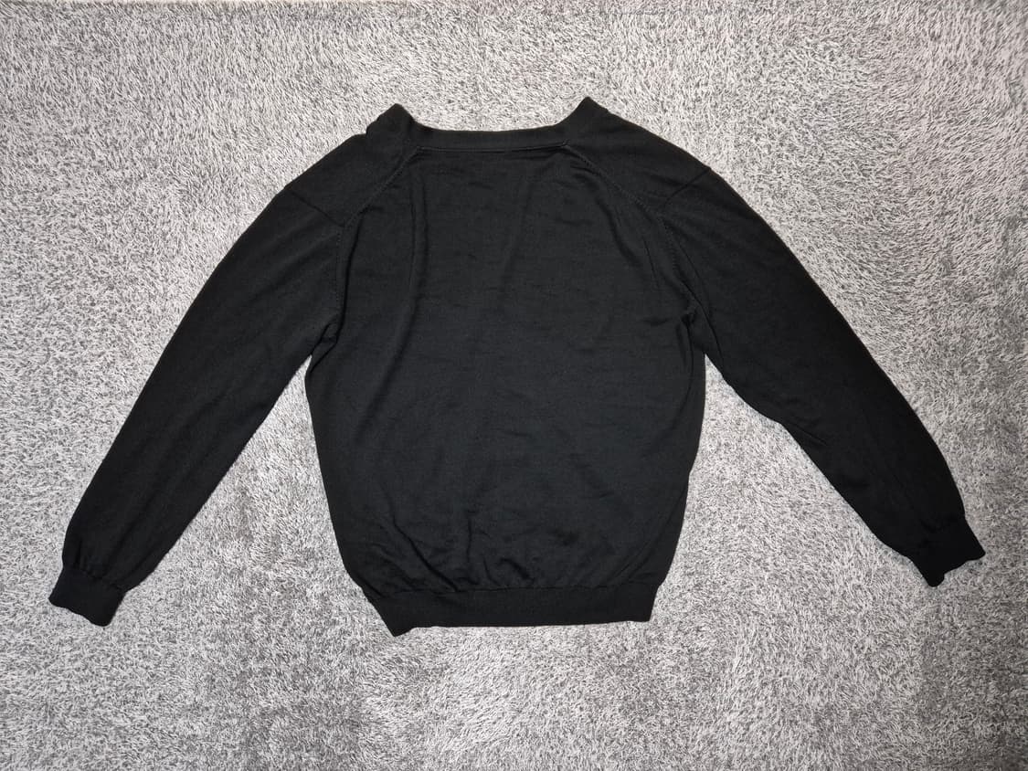 라코스테 남성 브이넥 가디건 블랙 105 상품이미지4