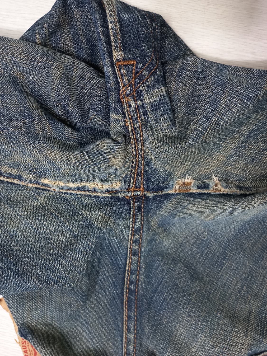 30 리바이스501 Haiti 녹워싱 일자진 30-137 상품이미지10