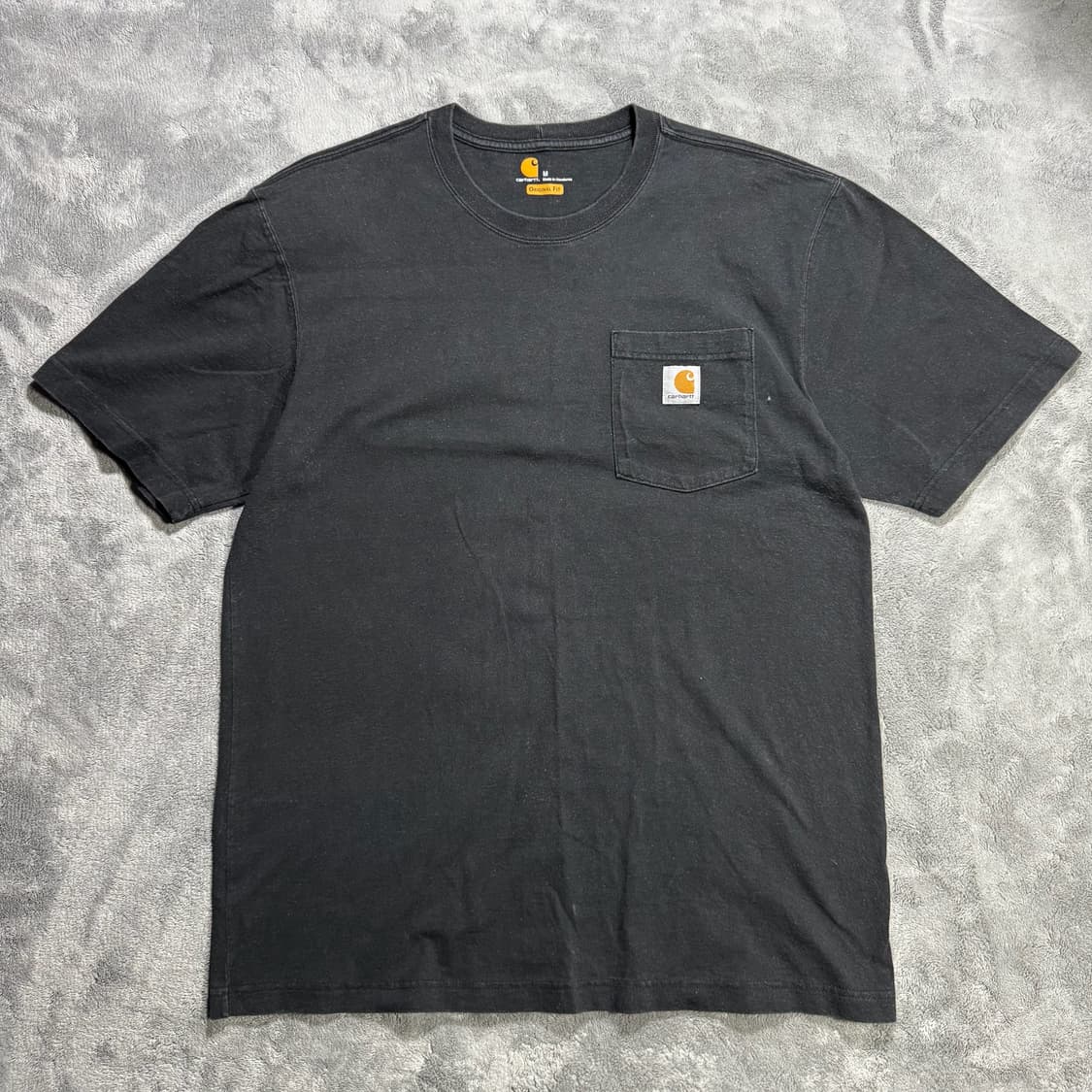 칼하트 포켓 반팔티 블랙 M  상품이미지1