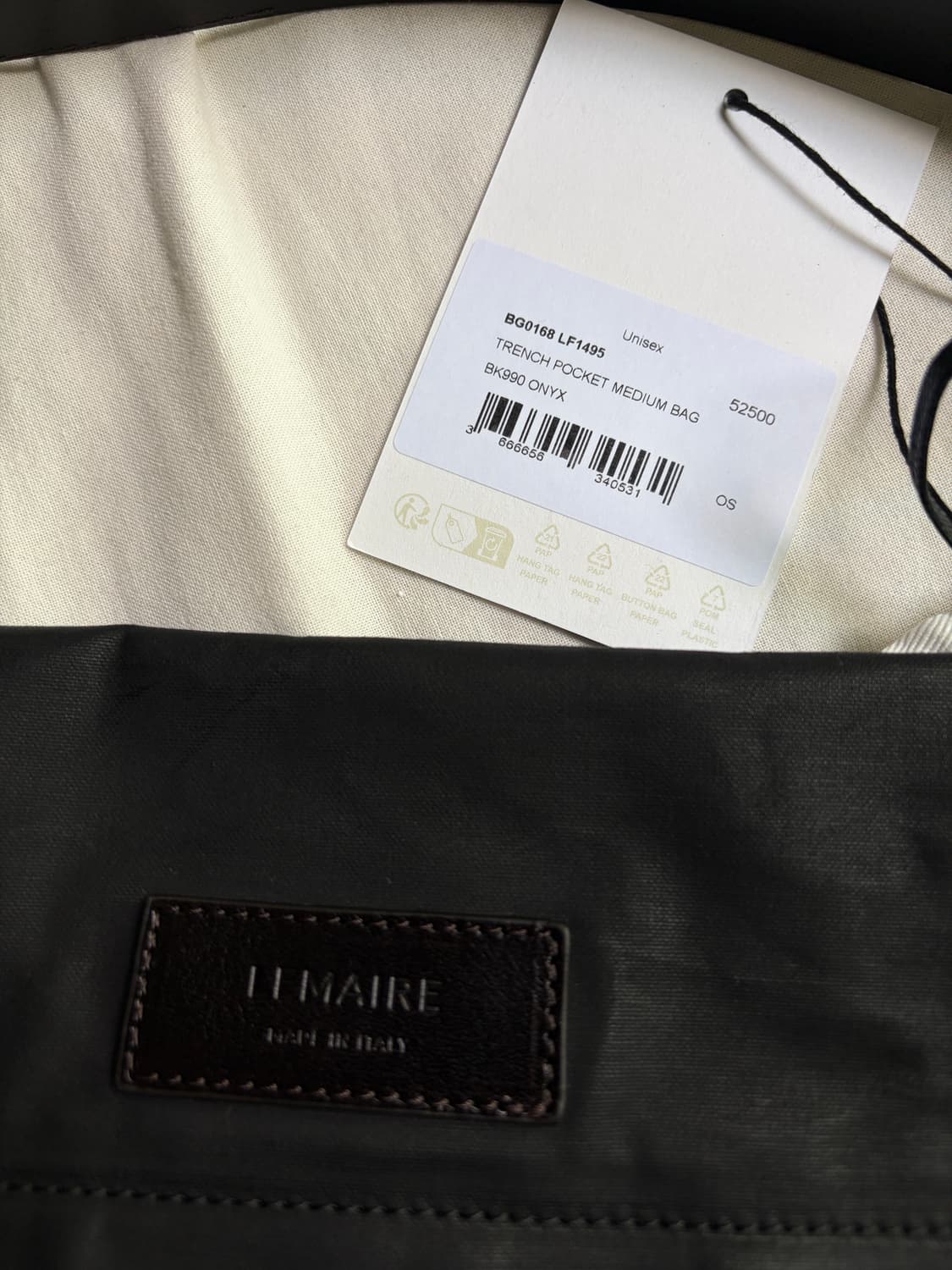 르메르 트렌치 포켓 미디엄 크로스백 오닉스 TRENCH POCKET ME 상품이미지5