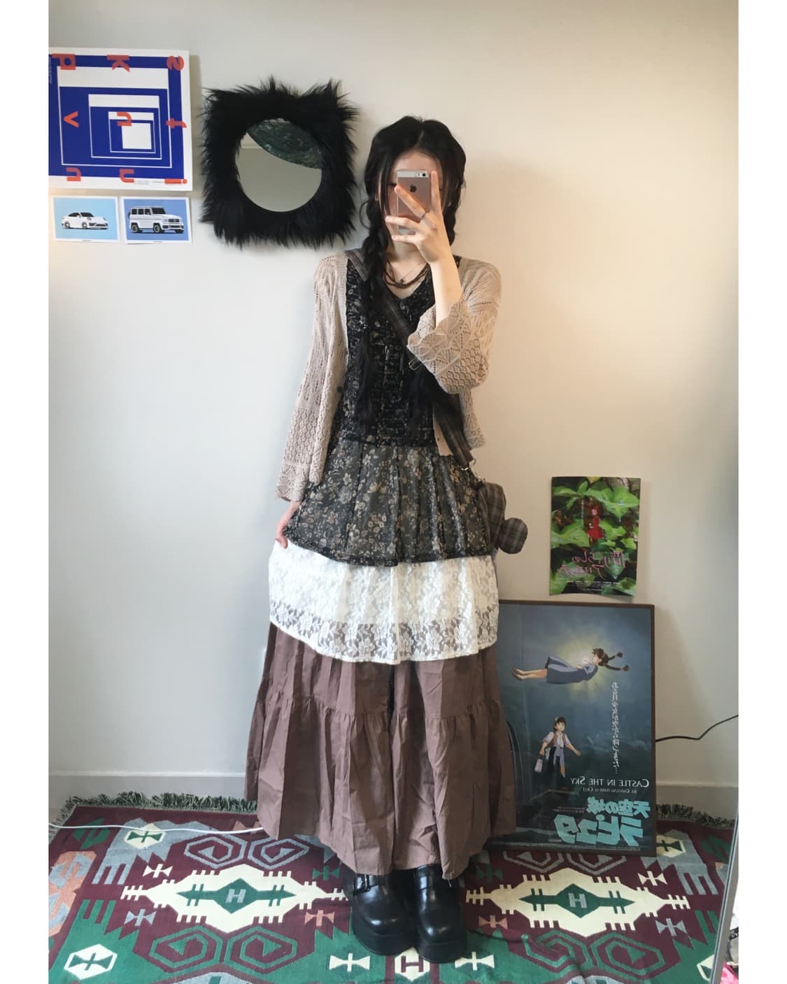 mocha lace bloom set (4ps) 상품이미지2