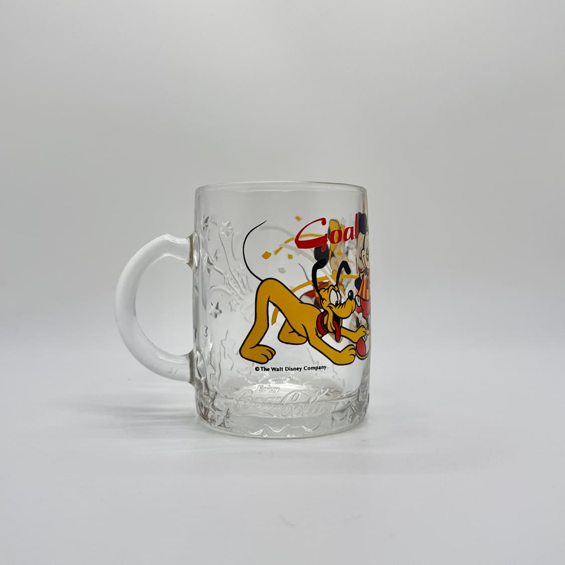 일본빈티지 | Disney soccer vintage glass mug 상품이미지2