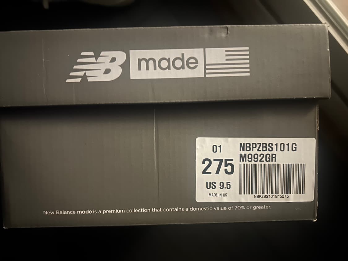 뉴발란스 992 275 상품이미지4