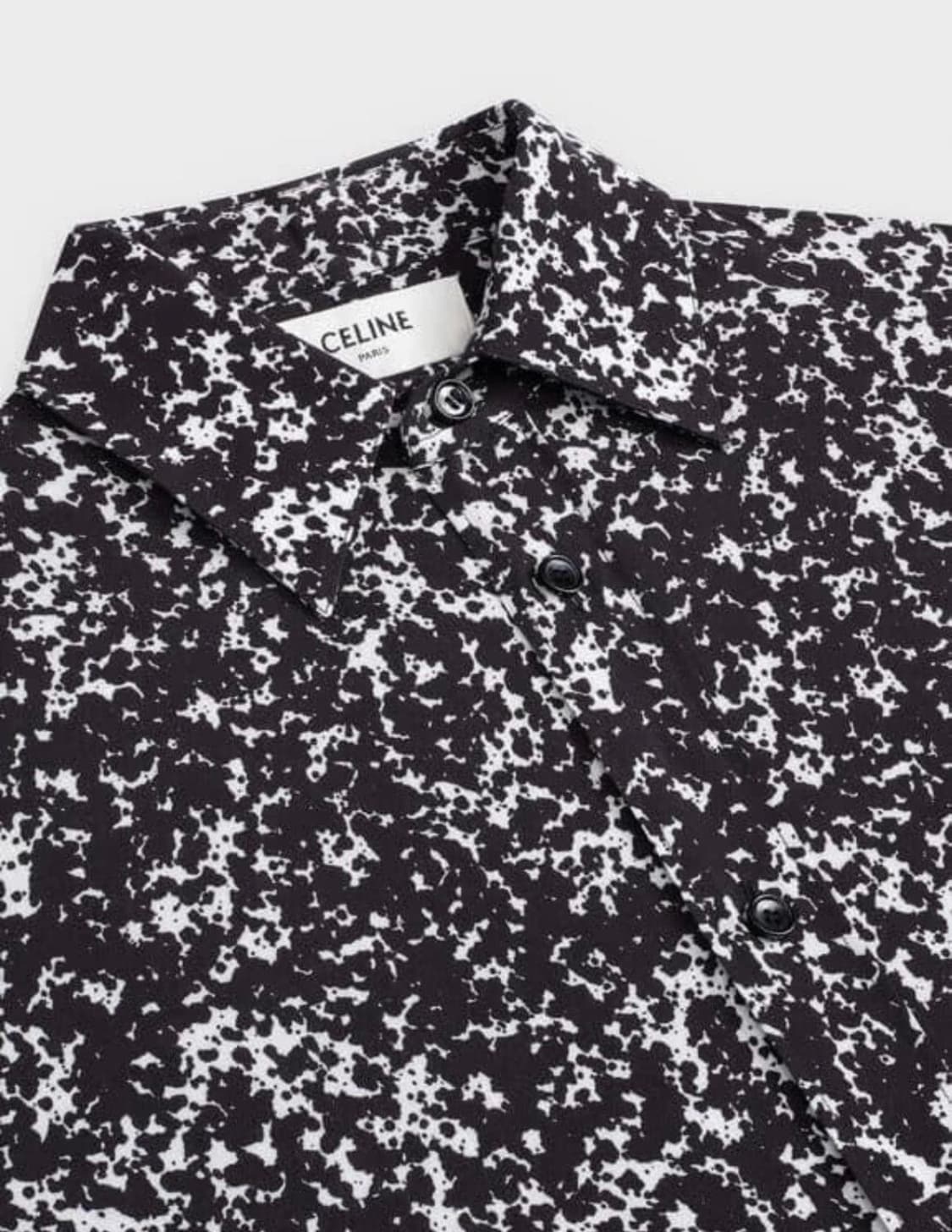 셀린느 19AW 마블 프린트 셔츠 상품이미지4