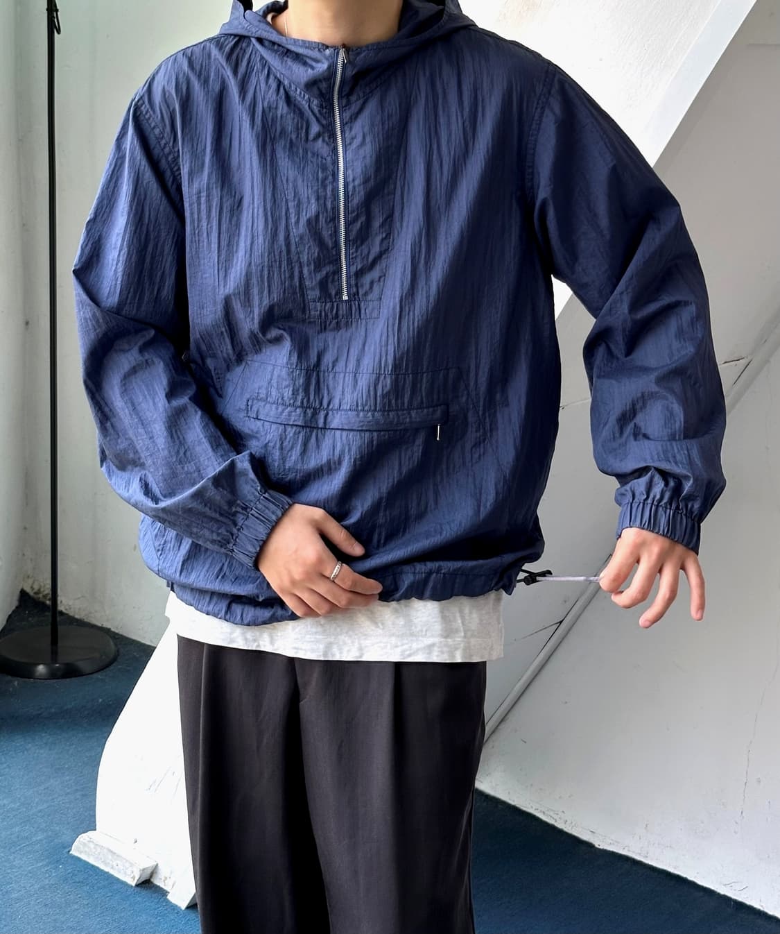 Washer nylon utility anorak parka 상품이미지5