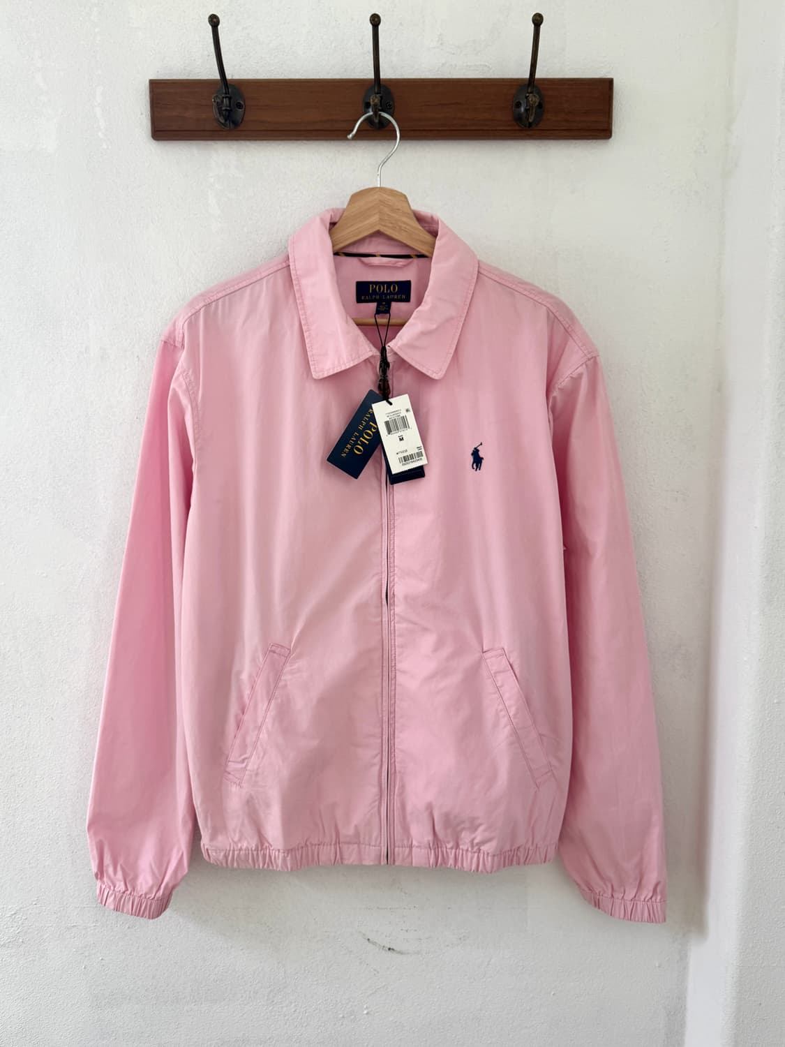 새상품) 폴로 연핑크 베이포트 스윙톱 자켓 상품이미지2