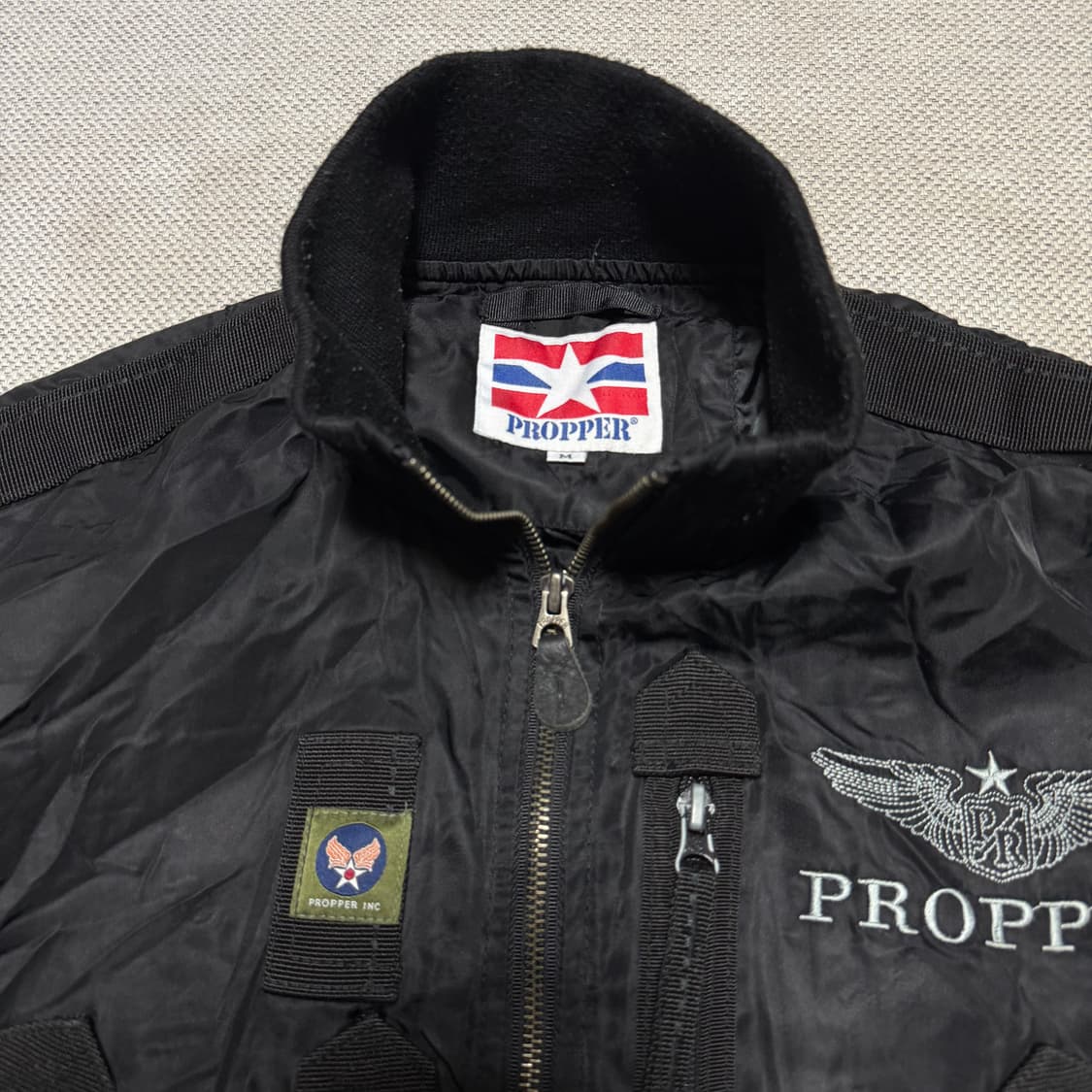프로퍼(PROPPER) 파일럿 패치 자켓 상품이미지2