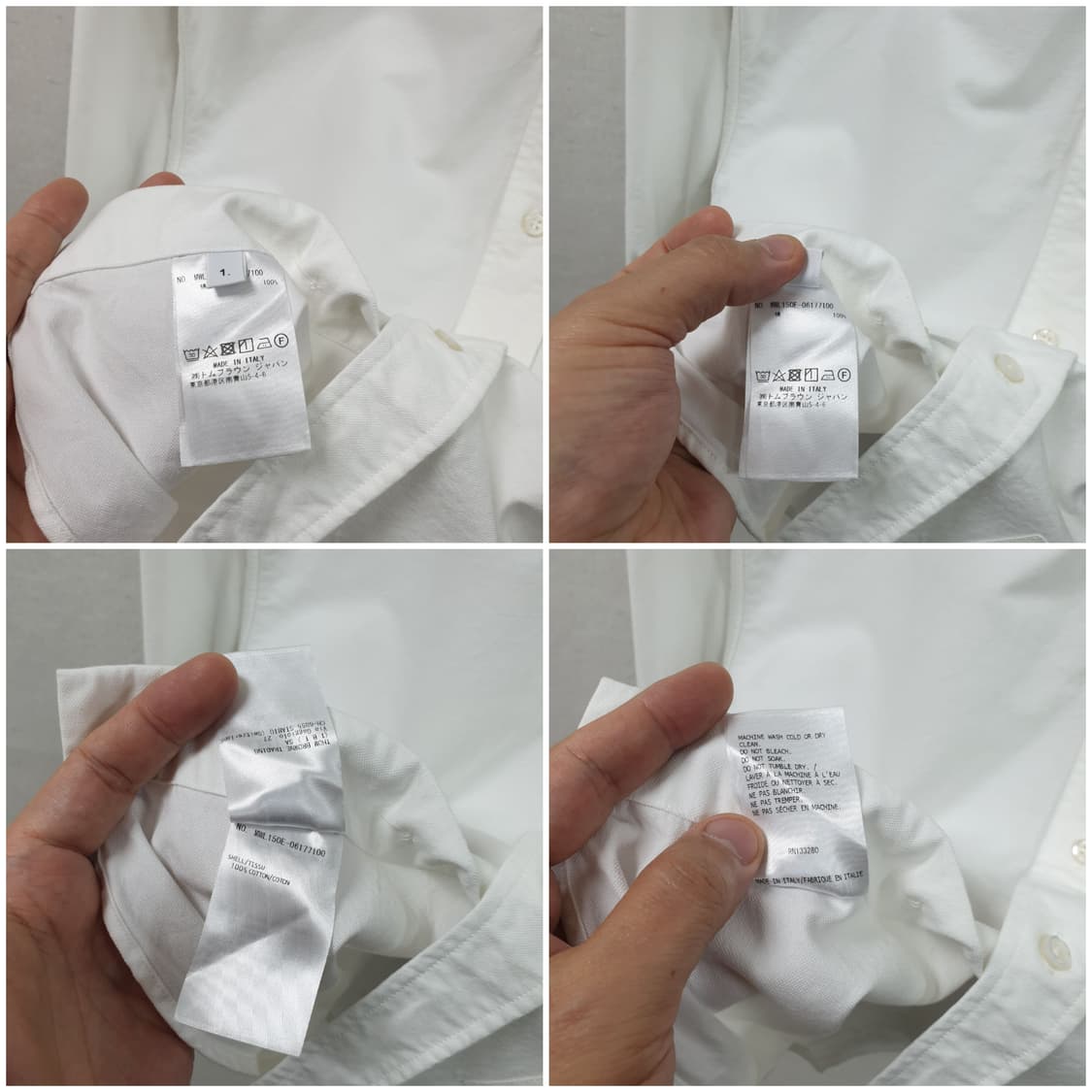 [23aw/1] 톰브라운 암밴드 옥스퍼드 셔츠 상품이미지6