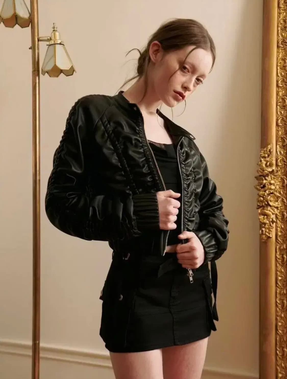 페인오어플레져 가죽 자켓 M 상품이미지1