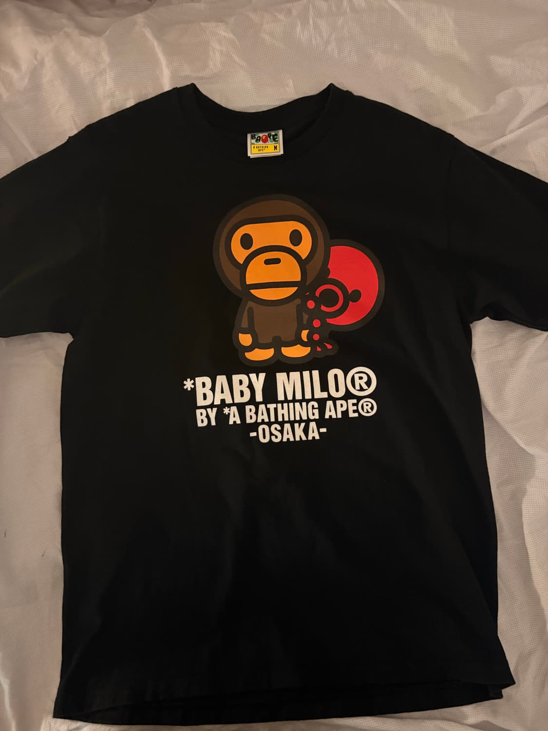 베이프 베이비 마일로 티셔츠 상품이미지1