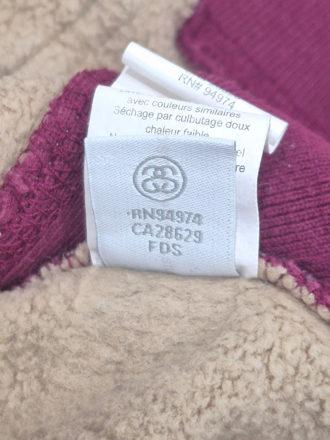 스투시 스탁로고 멀키컬러 후드티 남성 105사이즈 상품이미지7