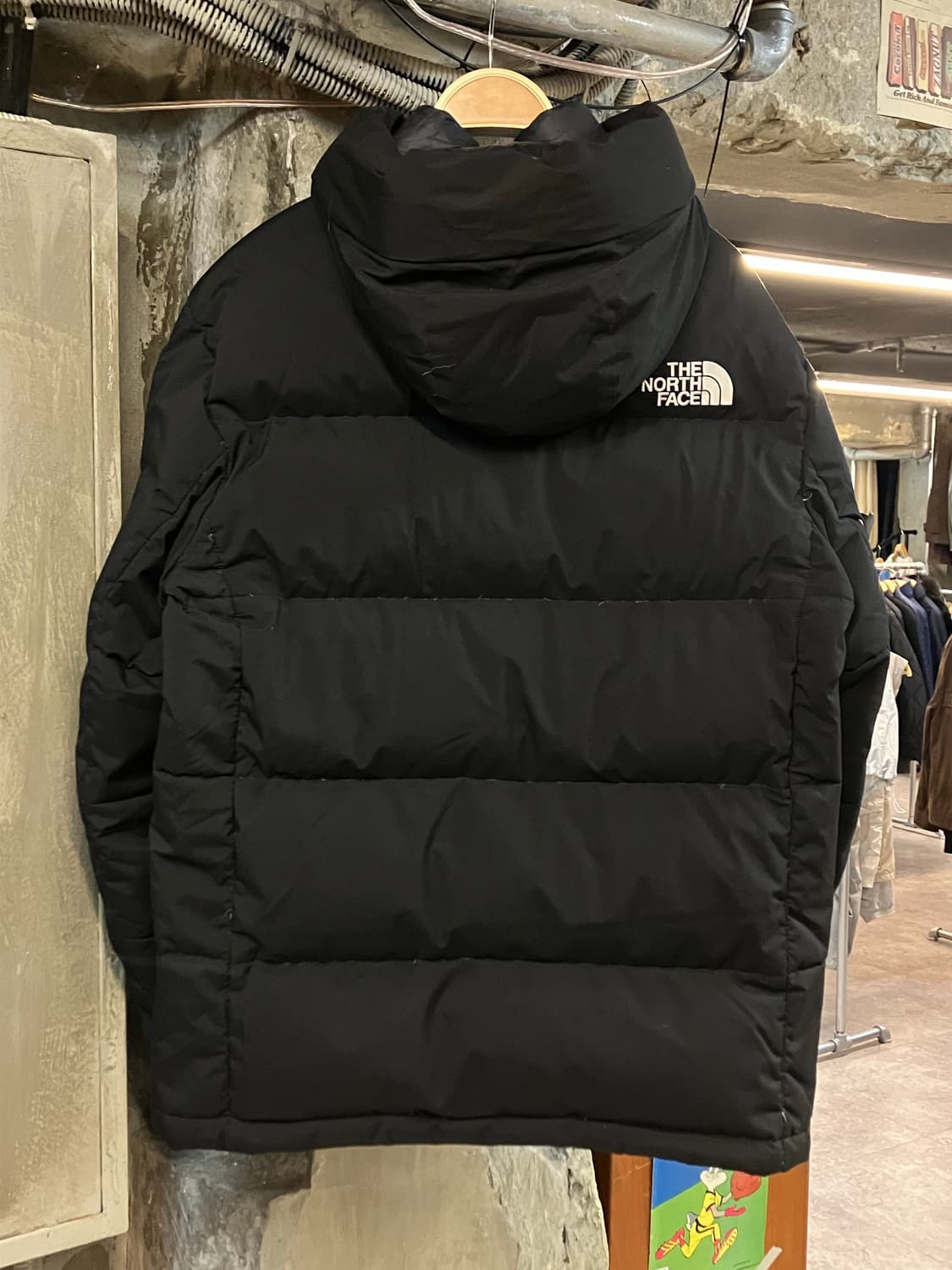 노스페이스 패딩 블랙 L  #csz2022 상품이미지2