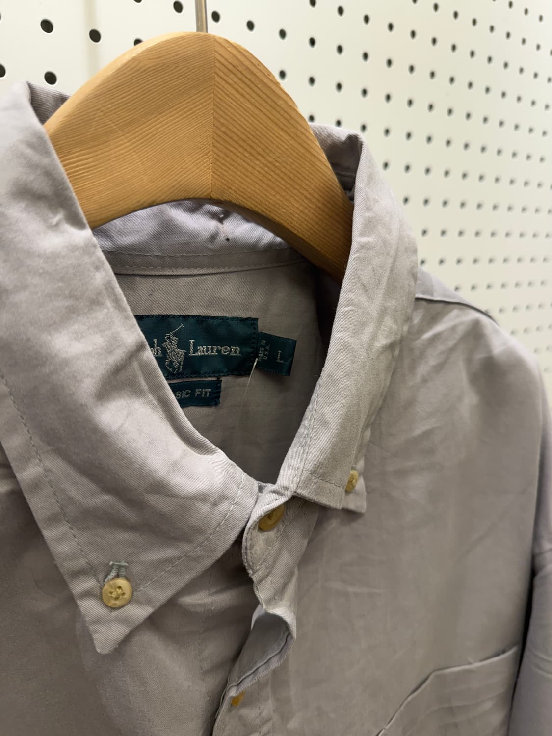 폴로 랄프로렌 그레이 포니 셔츠 U387 상품이미지4