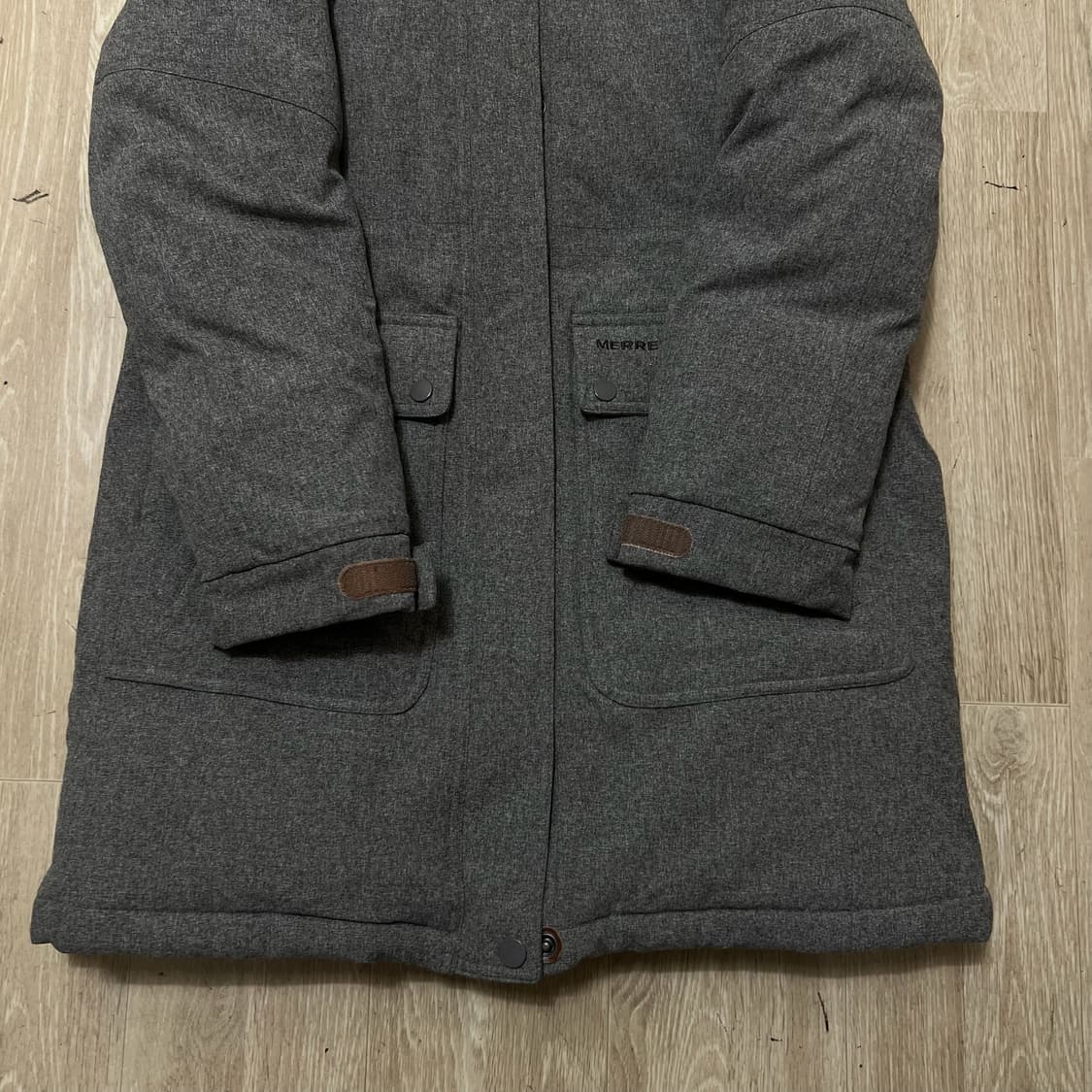 머렐 여성 구스다운 후드 롱패딩 M/95  상품이미지3