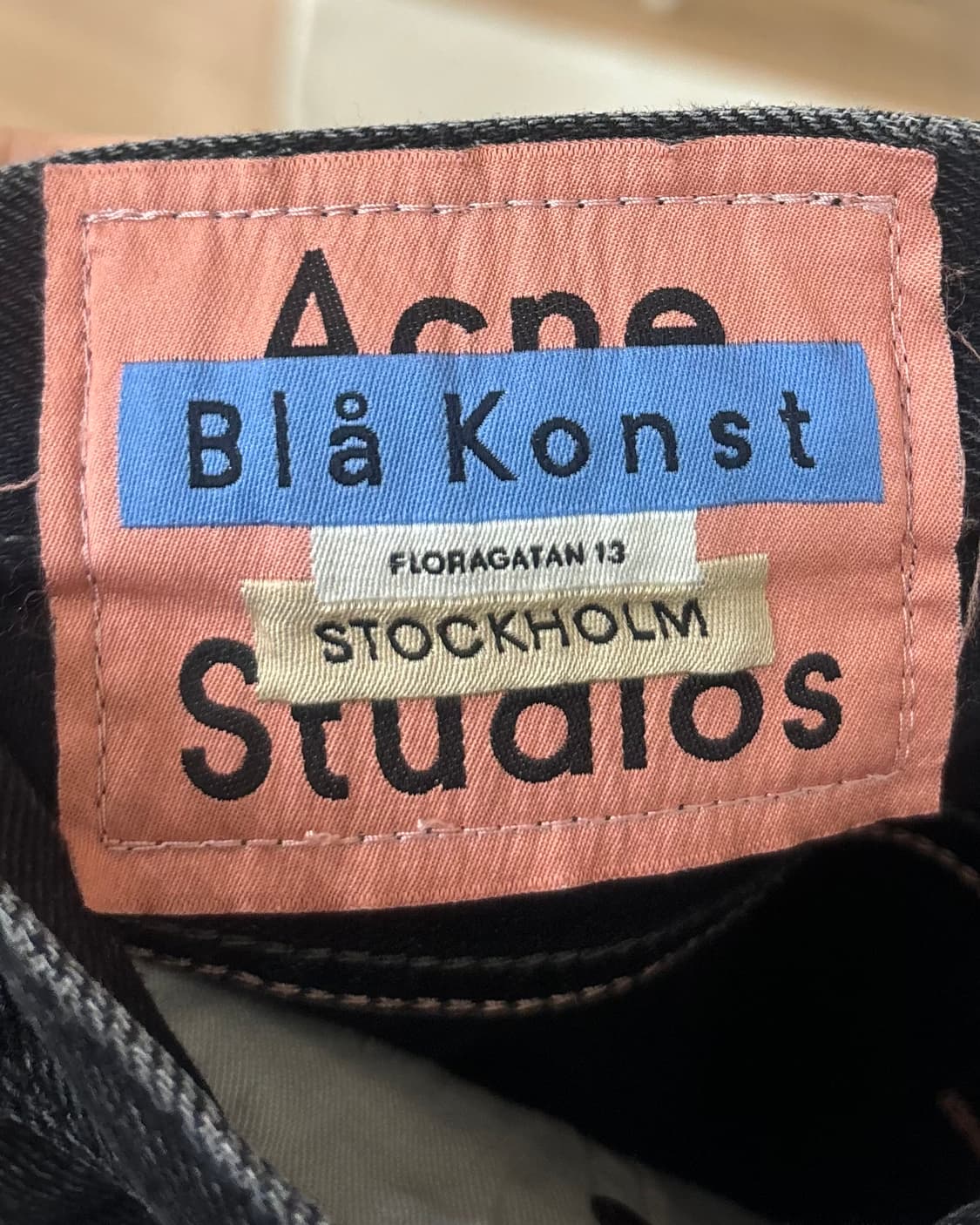 아크네 스튜디오 블랙 데님 진  상품이미지7