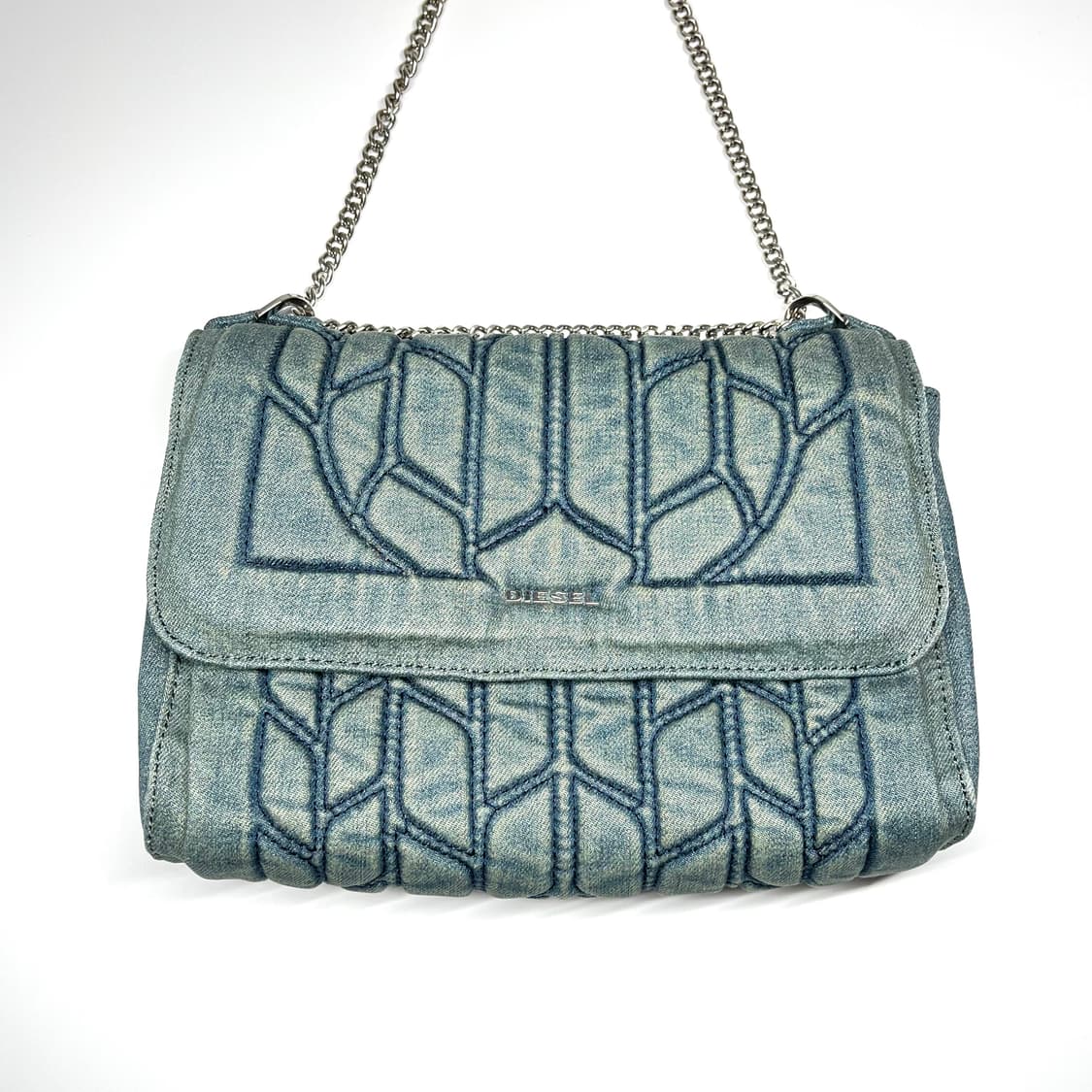 디젤 데님 엠보싱 숄더백 상품이미지2
