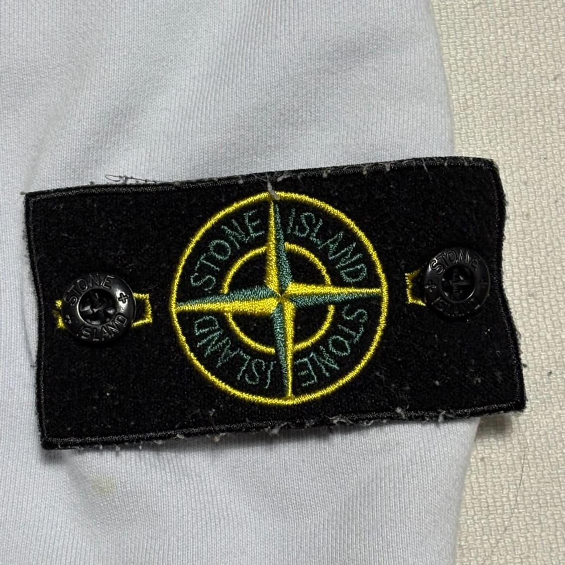 M 스톤아일랜드 화이트 카고 조거 팬츠 상품이미지5