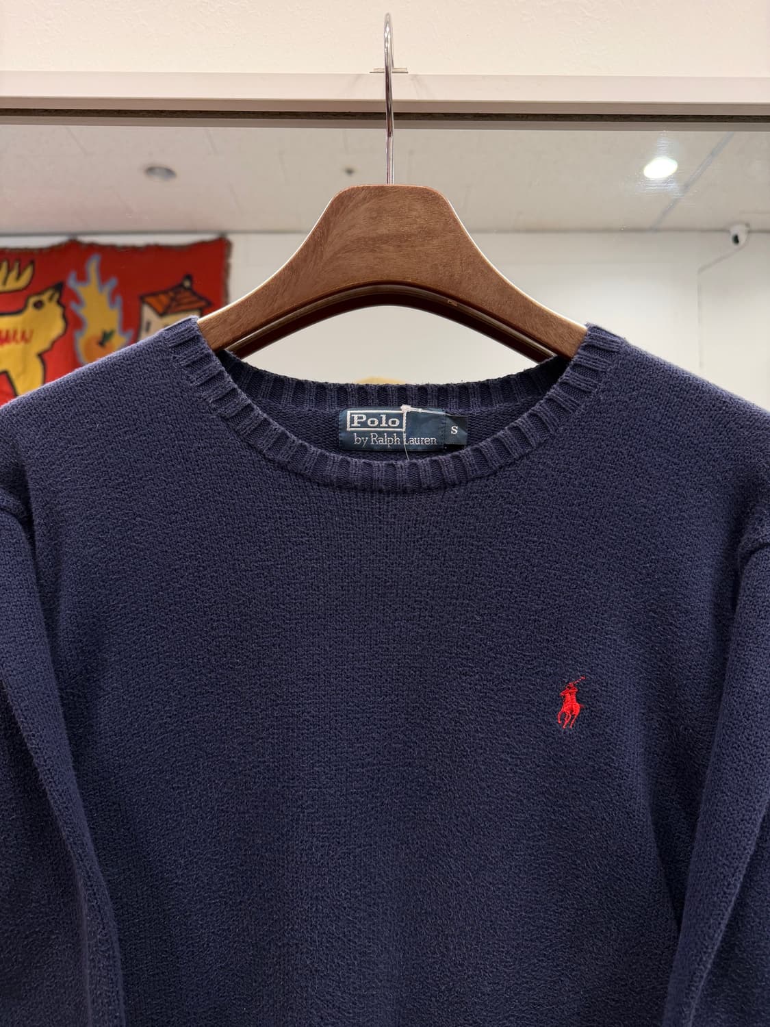 Polo ralph lauren 폴로 랄프로렌 크루넥 니트 (navy) 상품이미지2