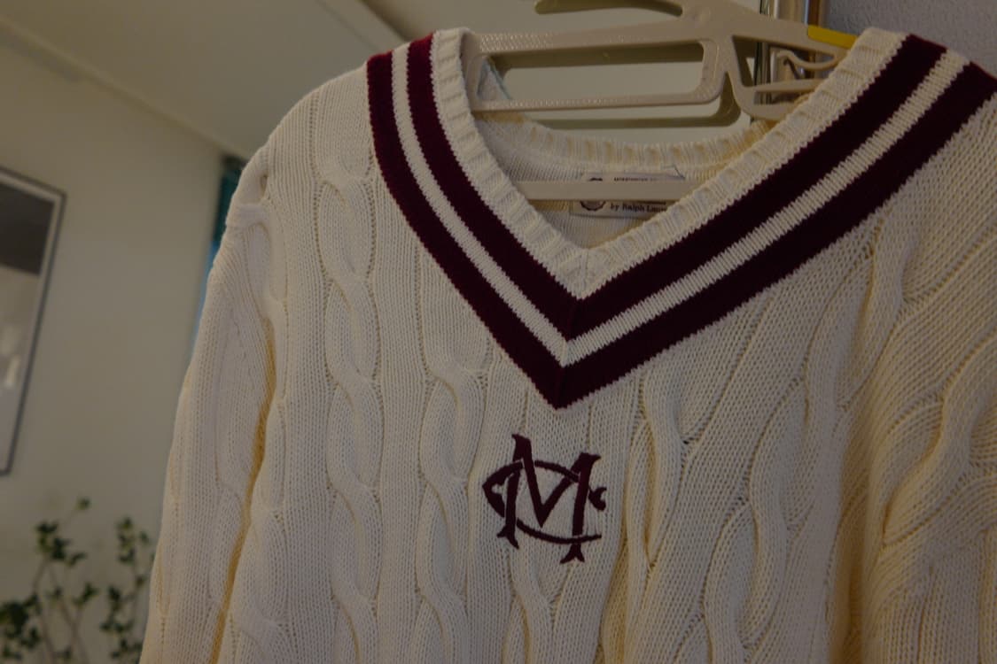 폴로 랄프로렌 모어하우스 케이블 니트 아이보리  상품이미지3
